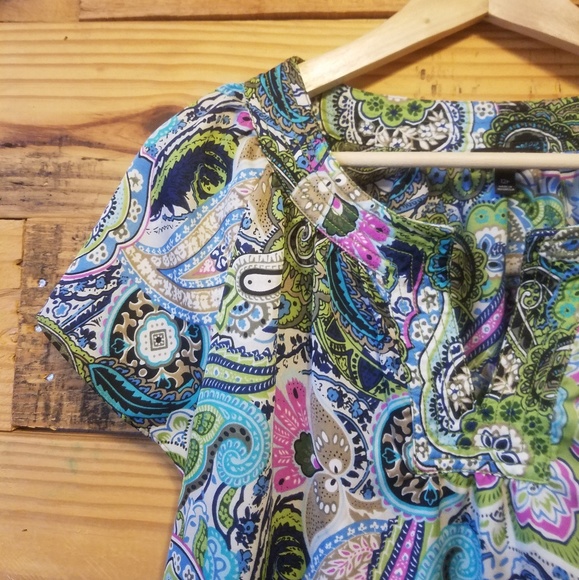 Talbots Silk Style Top - Picture 2 of 6